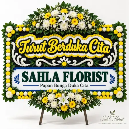 Papan Bunga Duka Tanah Baru Depok